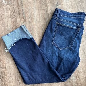 Joe's Jeans cropped cuffed straight leg